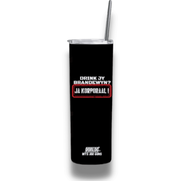 Oorlog brandewyn Tumbler