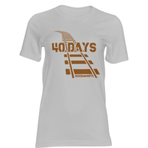 40 days oorlog tshirt