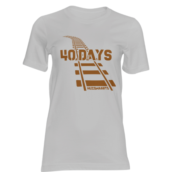 40 days oorlog tshirt